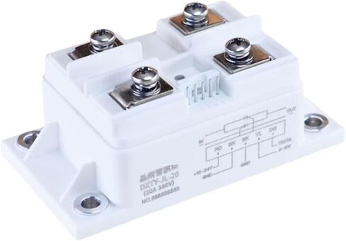 Single-Phase AC Power Electronic Thyristor Intelligent Voltage Regulation Module with Heatsink(DXTY-JL-40A) in Saudi Arabia
