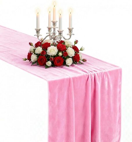 MANSPHIL Emerald Green Velvet Table Runners 36 Inches for Wedding Party Decorations - Short Coffee Table Runner Elegant Luxury Dresser Cover Top Bedroom Nightstand in Saudi Arabia