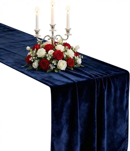 MANSPHIL Emerald Green Velvet Table Runners 36 Inches for Wedding Party Decorations - Short Coffee Table Runner Elegant Luxury Dresser Cover Top Bedroom Nightstand in Saudi Arabia