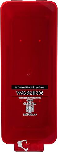 Red Surface-Mounted Fire Extinguisher Cabinet with Clear Pull-Cover for 10 lb. Fire Extinguishers Wall Cabinet Indoor / Outdoor Storage Cabinet / Surface Mount Cabinet in Saudi Arabia