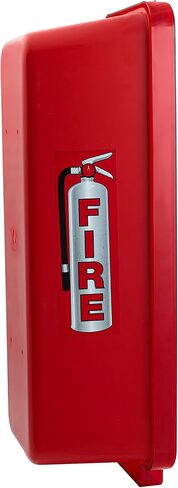 Red Surface-Mounted Fire Extinguisher Cabinet with Clear Pull-Cover for 10 lb. Fire Extinguishers Wall Cabinet Indoor / Outdoor Storage Cabinet / Surface Mount Cabinet in Saudi Arabia