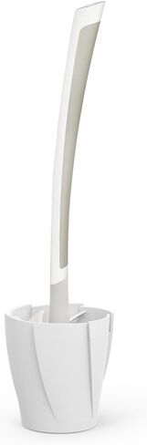 Better Living Products 17253 LOOEEZ Hygienic Toilet Squeegee/Brush, White with Grey in Saudi Arabia