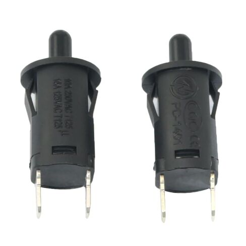 RLECS 2pcs Refrigerator Door Light Switch 10mm 250V 10A High Current Control Self-Resetting Normally Open/Closed Pressure Lever Switches in Saudi Arabia