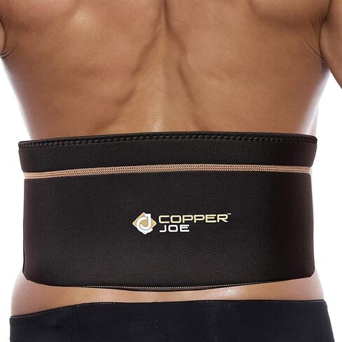 Copper Joe Adjustable Lumbar Back Brace for Men & Women – Copper-Infused Lower Back & Lumbar Support Belt for Muscle Strain, Sciatica, Scoliosis & Everyday Support (Large/X-Large) in Saudi Arabia