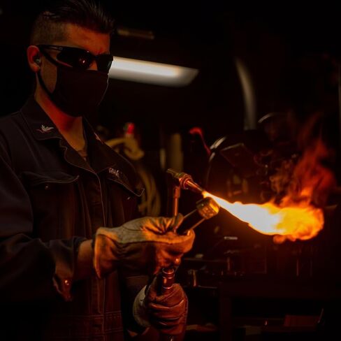 RX WELD V-Style Medium Duty Cutting Torch with Check Valve, Oxygen Acetylene Cutting with CA1350 Cutting Attachment, 100FC Torch Handle, 1-3-101 Cutting Tip in Saudi Arabia