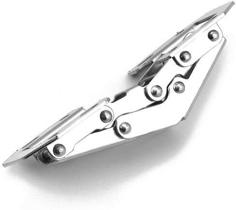 Cabinet Hinge 90 Degree No-Drilling Hole Cupboard Door Hydraulic Hinges Soft Close with Screws Furniture Hardware 1Pcs(3 INCH Normal Type) in Saudi Arabia