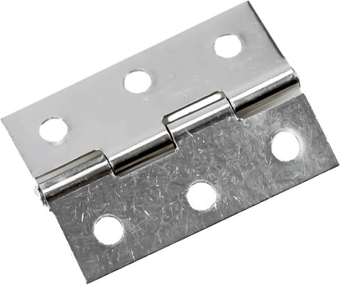 Stainless Steel Door Hinges Cabinet Doors Windows Wooden Box Flat Hinge Home Furniture Hardware Accessories 10Pcs in Saudi Arabia