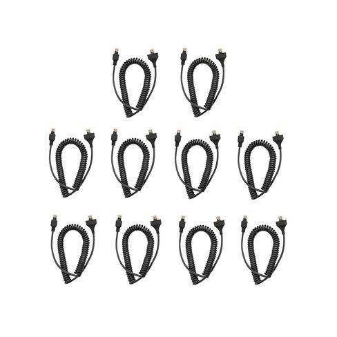 10 Pack RJ-45 8PIN Remote Speaker Mic Microphone Cable Cord Replacement for KMC-30 KMC-32 KMC-35 KMC-65 KMC-66 KMC-36 TK-7100 TK-760 TK-768 TK-780G TM-261A TM-271A Mobile DTMF Radio in Saudi Arabia