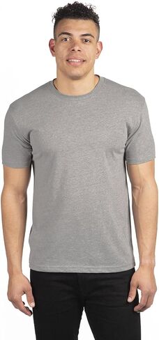 Next Level Men's Sueded Crew XL DK HEATHER GRAY in Saudi Arabia