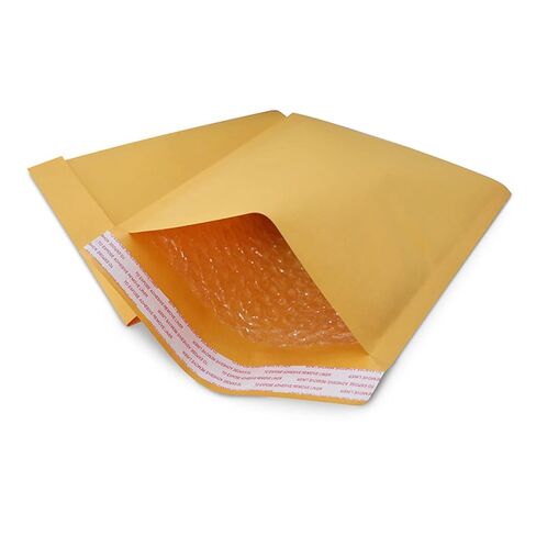Supply Air 6x10 Kraft Bubble Mailers - أظرف مبطنة للشحن والبريد والتعبئة والتغليف (أحجام العبوات المتعددة) (250 بريدًا) in Kuwait