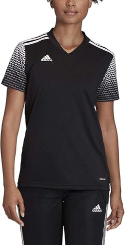قميص كرة القدم Regista 20 للسيدات من adidas، أسود/أبيض مقاس X-Large in Saudi Arabia