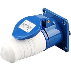 Industrial Plug and Socket Connector Aviation Three-core Four-core Five-Hole 16A/32A Waterproof Non-Explosion-Proof(3-core32Aconnectorset) in Saudi Arabia