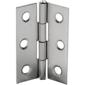 Stainless Steel Door Hinges Cabinet Doors Windows Wooden Box Flat Hinge Home Furniture Hardware Accessories 10Pcs in Saudi Arabia
