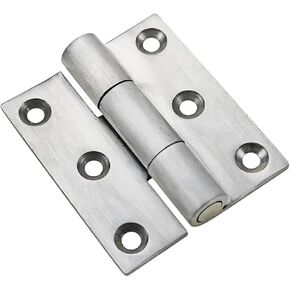 80x69x3mm 304 Stainless Steel Heavy Mechanical Equipment Industrial Hinge 1Pcs in Saudi Arabia