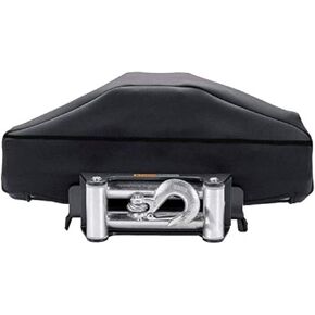Winch Cover,Heavy Duty UV-resistant Waterproof Winch Protective Cover with Drawstring,Indoor/Outdoor Winch Accessories,Weather Resistant Dust Cover for Electric Winches up to 12000Lbs in Kuwait
