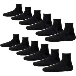 Ankle Soft Socks Women's Everyday Athletic Performance Cotton Cushioned Lightweight Breathable Sports 6 Pairs in Saudi Arabia