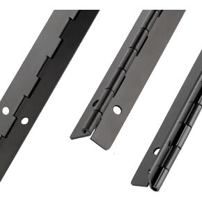 8 Inch Long Hinge Box Continuous Hinge 270 Degree Piano Hinges for Cabinet Wooden Box Cupboard Furniture Hardware Parts 2Pcs(Black 293mm 2pcs) in Saudi Arabia
