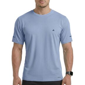 CloudSoft Bamboo Viscose Loose Fit Gym T-Shirts Lightweight Workout Moisture Wicking Cooling Crew Neck Tee in Saudi Arabia