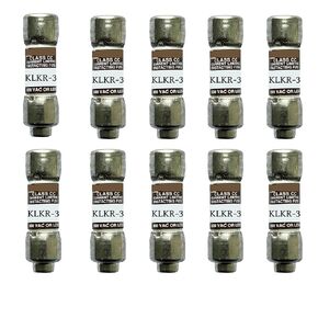10-Pack New KLKR-3 KLKR-3A KLKR003 600Vac Fast Acting Fuse,KLKR-3A Current Limiting Class CC Rejection Cartridge Fuses in Kuwait