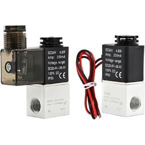 2V025-08 1/4 For Air Solenoid Valve Pneumatic Control Valves Normally Closed DC 110V 2 Way 2-Position 1Pcs(2V025-08) in Saudi Arabia