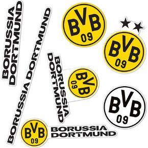 ملصق صبار الصحراء بوروسيا دورتموند FC ملصق من الفينيل BVB الألمانية الألمانية يموت Schwarzgelben لكرة القدم زجاجة مياه للكمبيوتر المحمول ودفتر قصاصات السيارة (النوع 2-1) in Kuwait