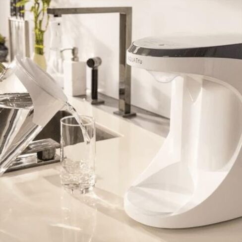 إبريق زجاجي إضافي AquaTru Carafe AT100 - ضاعف سعة المياه لديك - احتفظ بواحدة في الثلاجة in Kuwait