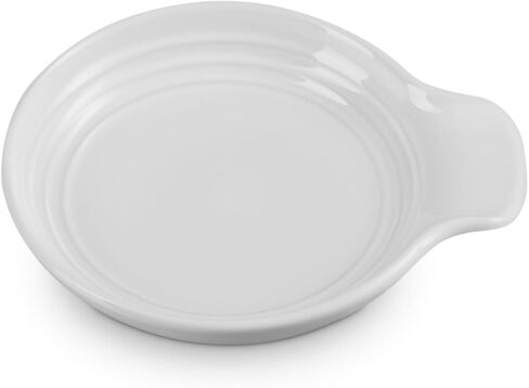 مسند ملعقة من الخزف الحجري المميز من Le Creuset، مقاس 15.24 سم، أبيض in Kuwait