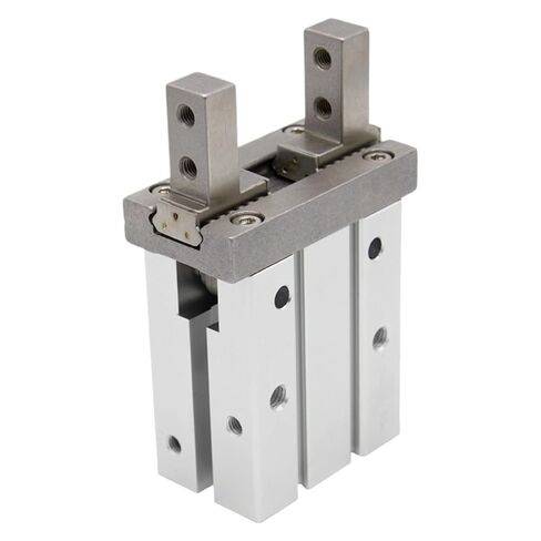 1pc Pneumatic Finger Cylinder Gripper - Industrial Tool for Precision Grasping Applications(MHZ2-10D) in Kuwait