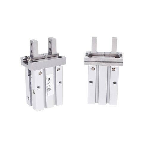 1pc Pneumatic Finger Cylinder Gripper - Industrial Tool for Precision Grasping Applications(MHZ2-10D) in Kuwait