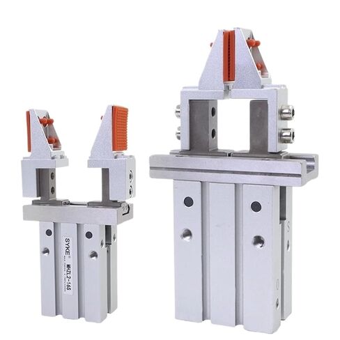 Pneumatic Finger Cylinder Claw Adjustable MHZL2-16/20D Robot Parallel Fixture Inner Support Fixture Head(4) in Saudi Arabia