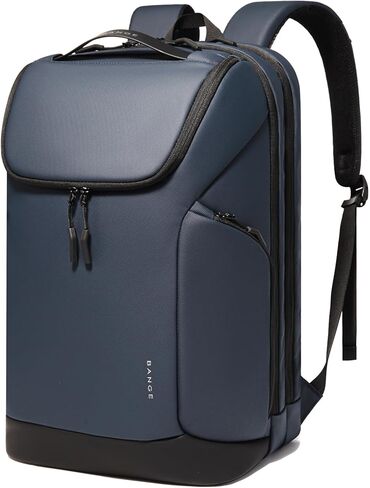 FUTURE AESTHETICS Business Commute Backpack for Men and Women, Waterproof 15.6 Inch Laptop Backpack, Durable Flight-Approved Travel Backpack for Work/College, Black in Saudi Arabia