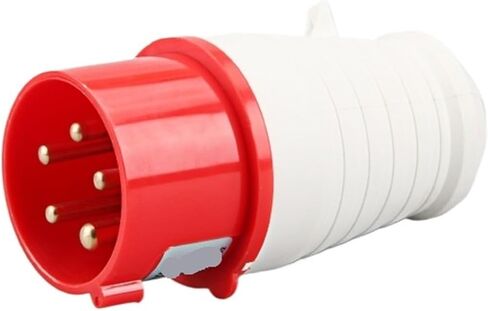 Industrial Aviation Plug and Socket Connector 3-pin 4-pin 5-Hole 16/32A Waterproof But Not Explosion-Proof(5-core16Asurface-mountedsocket) in Saudi Arabia