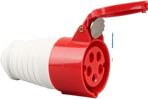 Industrial Aviation Plug and Socket Connector 3-pin 4-pin 5-Hole 16/32A Waterproof But Not Explosion-Proof(5-core16Asurface-mountedsocket) in Saudi Arabia