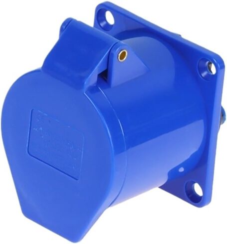 16A32A Aviation Connector 3-pin 5-pin Male Female Docking IP44 Waterproof Non Explosion Proof Industrial Plug Socket(3-core16aconcealedsocket) in Kuwait