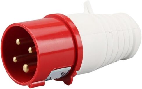 Industrial Aviation Plug and Socket Connector 3-pin 4-pin 5-Hole 16/32A Waterproof But Not Explosion-Proof(5-core16Asurface-mountedsocket) in Saudi Arabia
