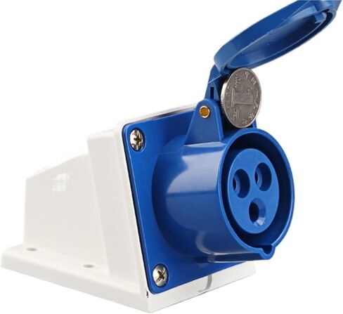 Industrial Aviation Plug and Socket Connector 3-pin 4-pin 5-Hole 16/32A Waterproof But Not Explosion-Proof(5-core16Asurface-mountedsocket) in Saudi Arabia