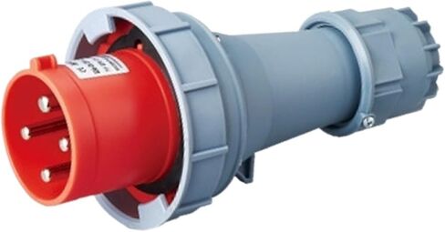 Concealed Angled Socket IP67 Waterproof Aviation Plug High Current Industrial 63A125A Docking 3-pin 4-Wire(3-core125Aconcealedinclinedseat) in Saudi Arabia