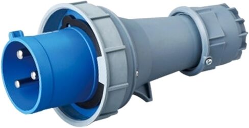 Concealed Angled Socket IP67 Waterproof Aviation Plug High Current Industrial 63A125A Docking 3-pin 4-Wire(3-core125Aconcealedinclinedseat) in Saudi Arabia