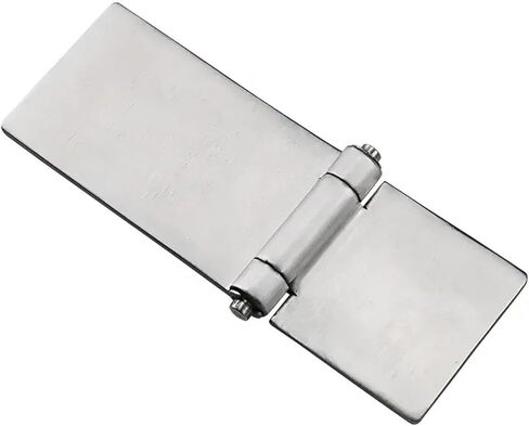 304 Stainless Steel Welded Hinge Industrial Electrical Equipment Cabinet Truck Door Load-Bearing Hinge 1Pcs in Saudi Arabia