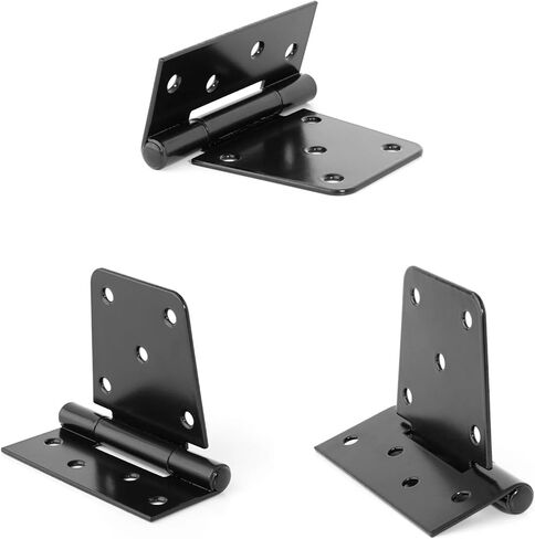 4.5Inch Black Metal Outdoor Large Hinges Heavy Duty Iron Wooden Doors 2Pcs in Saudi Arabia
