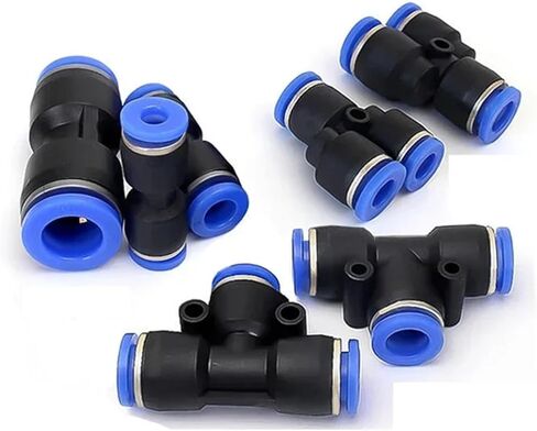 Pneumatic Fittings Pipe Connectors PU PY PK PE PV SA Release Connector Tube 12mm 14mm Hose Couping 1Pcs(PY,12mm) in Saudi Arabia