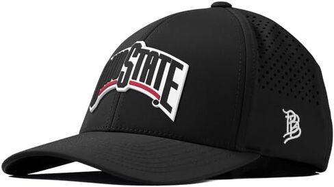 Branded Bills Officially Licensed x Ohio State Buckeyes Curved Performance Collection Vintage Ohio State Block PVC in Saudi Arabia