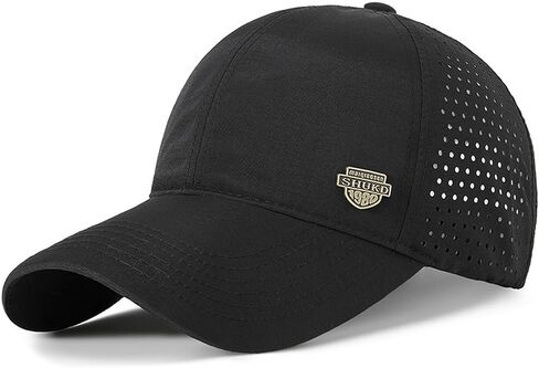 قبعة بيسبول XXL أنيقة كبيرة الحجم قبعة بيسبول كبيرة الحجم للرؤوس الكبيرة مقاس 23.2 بوصة - 24.4 بوصة قبعة رياضية سريعة الجفاف (59-62 سم) in Kuwait