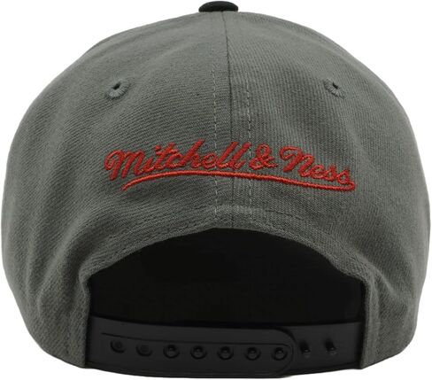 قبعة Mitchell & Ness Atlanta Hawks Storm Front HWC Snapback - رمادي in Kuwait