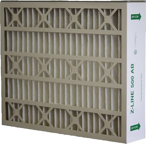 Glasfloss Industries ABP202552PK Z-Line Series 500 AB MERV 10 خيار مرشح بديل لمنظف الهواء، 2-Case in Kuwait