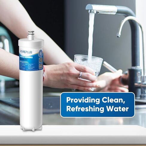 فلتر مياه تحت الحوض PUREPLUS DW80/90، بديل لـ Aqua-Pure AP-DW80/90، AP-DWS1000، Kohler K-201-NA، Kohler K-202-NA (عبوة من قطعتين)، WF60-80/90، WD-W60-80/90. رقم الموديل: PP-WFC1003/1004 in Kuwait