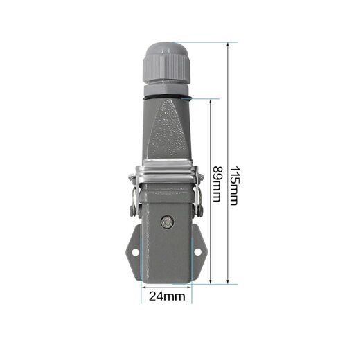 Heavy Duty Connector 4 (3 + 1) 10A 250V HA-004-3 The Aviation 1Pcs in Saudi Arabia