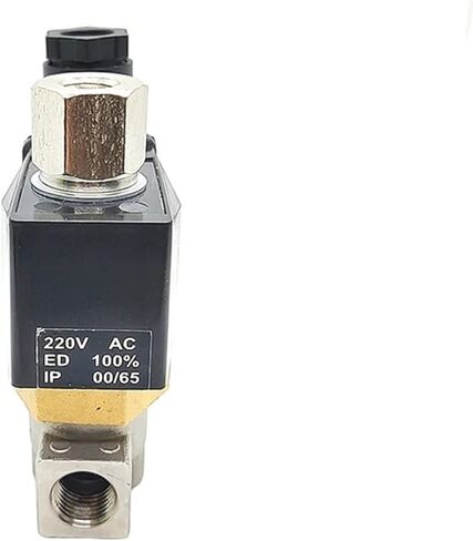 1/8 1/4 Inch Stainless Steel Solenoid Valve Normally Open Solenoids Valves 110V 220V 12V 24V 1Pcs(1/8",G_240VAC_NORMALLY CLOSED) in Saudi Arabia