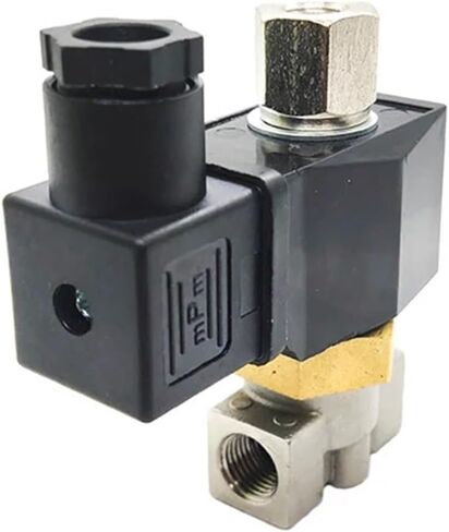 1/8 1/4 Inch Stainless Steel Solenoid Valve Normally Open Solenoids Valves 110V 220V 12V 24V 1Pcs(1/8",G_240VAC_NORMALLY CLOSED) in Saudi Arabia