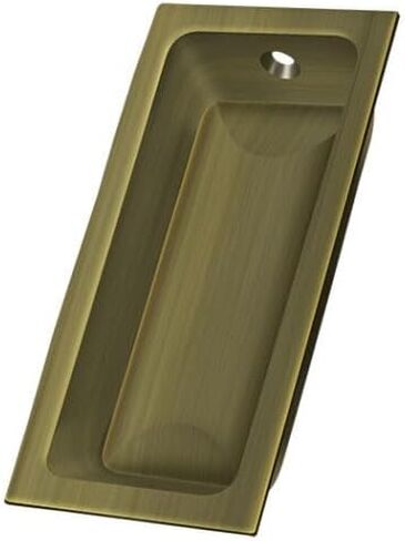 Replacement for Deltana FP227U5 FP227U5 3-5/8‘ x 1-3/4‘ x 1/2‘ Large Flush Pull - Antique Brass in Saudi Arabia